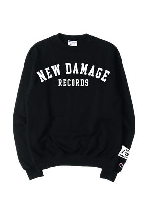 College Champion Sweatshirt-New Damage-Dine Alone Records