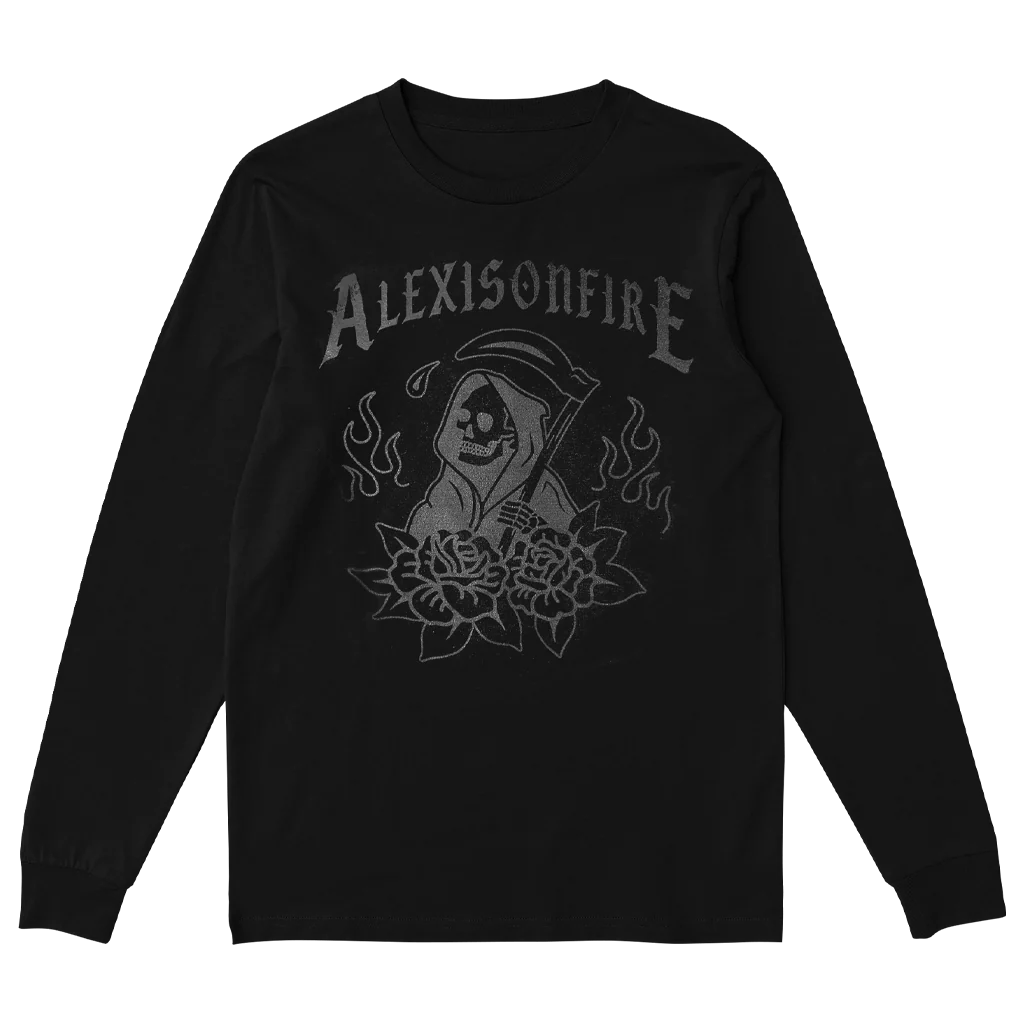 Black-Out Grim Reaper Longsleeve T-Shirt