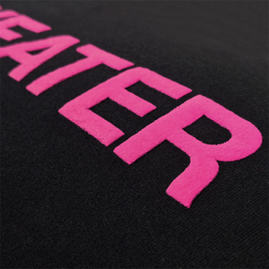 Pink Suede "Sweater" Crewneck Sweatshirt