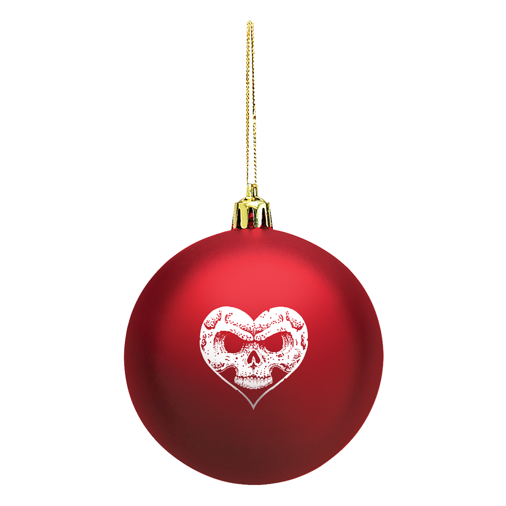 Heartskull Ornament