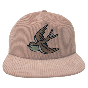 Swallow Corduroy 5-Panel Hat