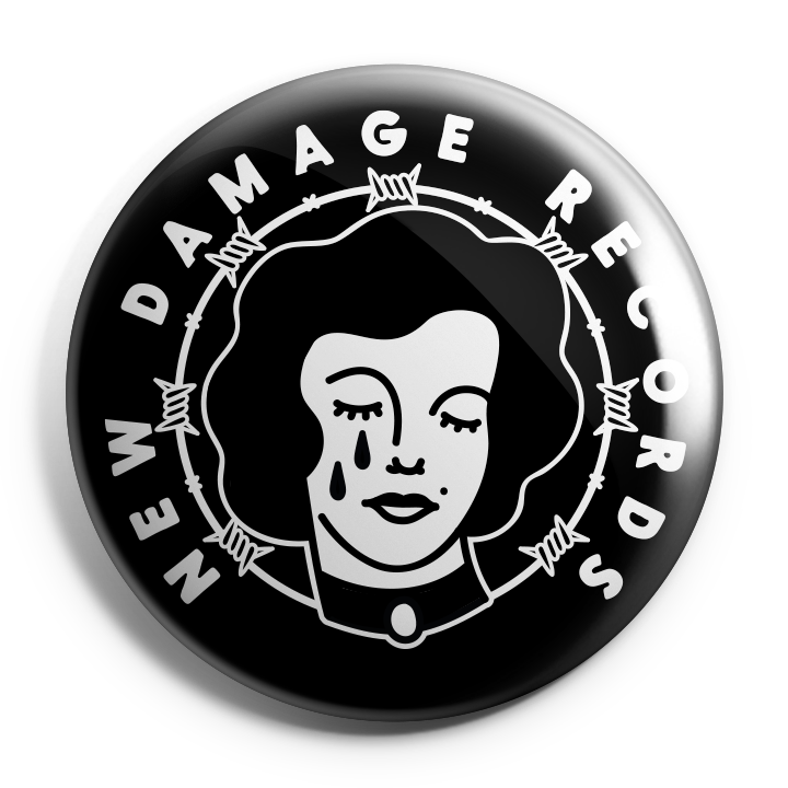 Crying Lady 1" Button