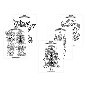 Halloween Colouring Sheets