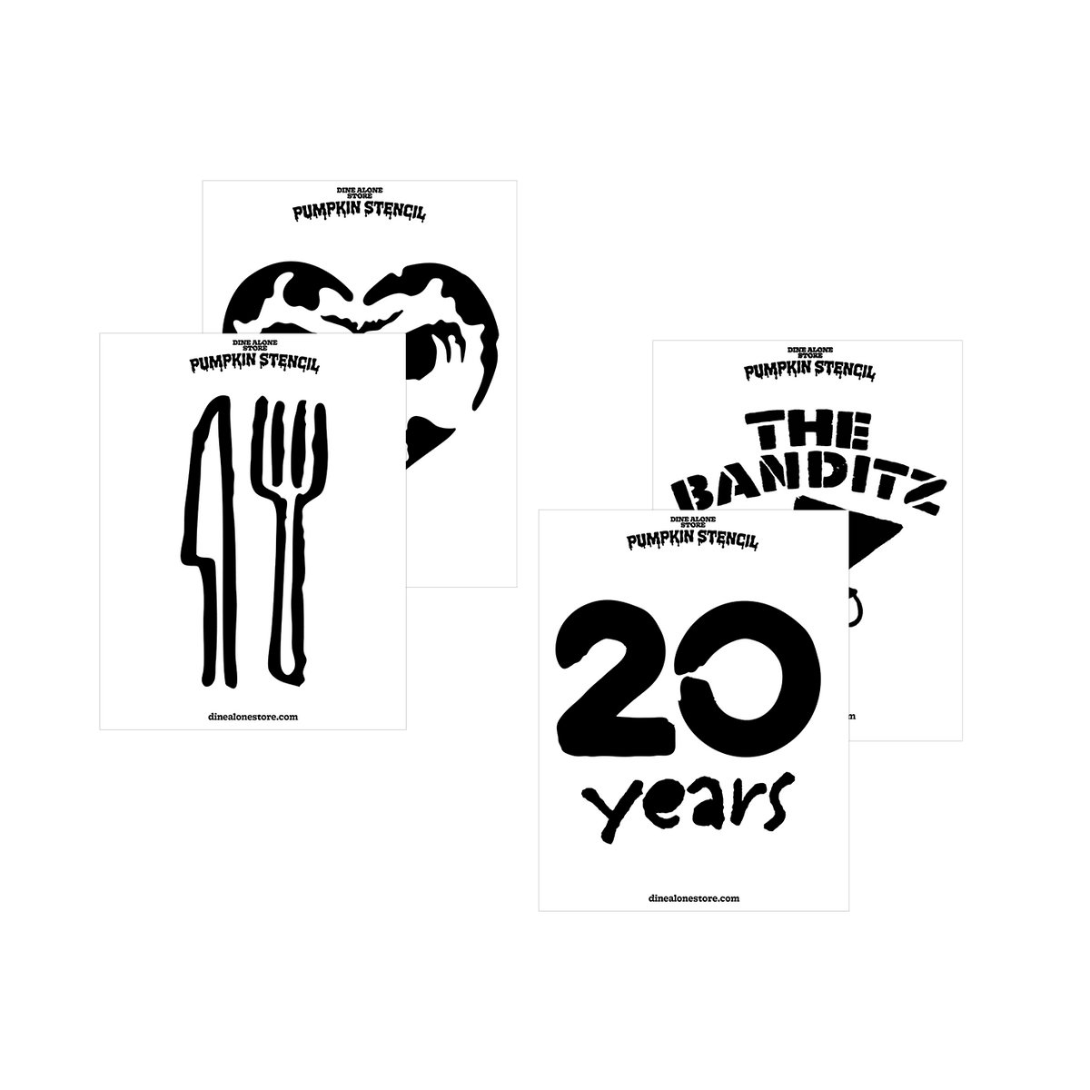 Halloween Stencil Sheets