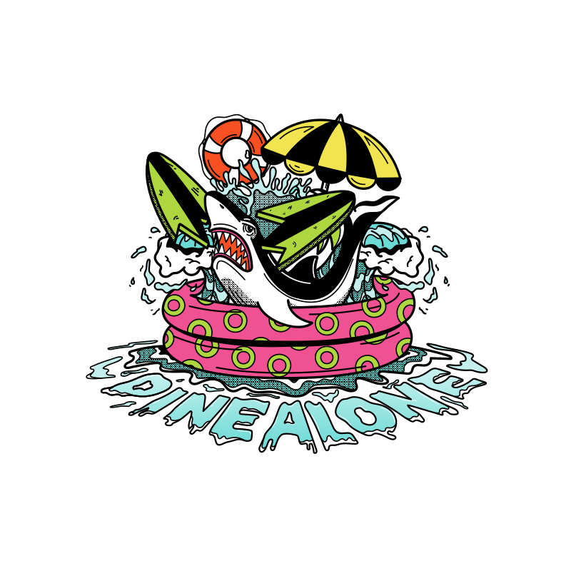 Pool Shark Sticker