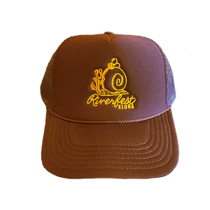 Riverfest Snail Trucker Hat