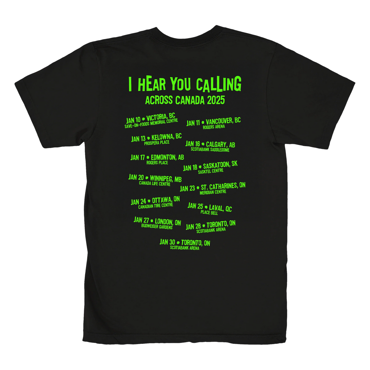 I Hear You Calling Tour T-Shirt