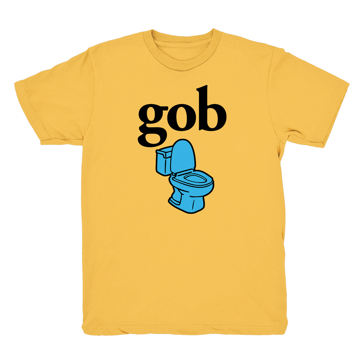 Vintage Toilet T-Shirt (Yellow)