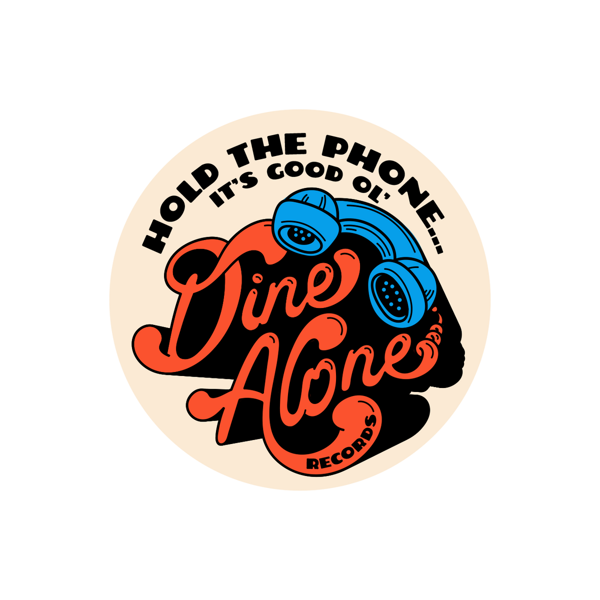 Hold The Phone Sticker