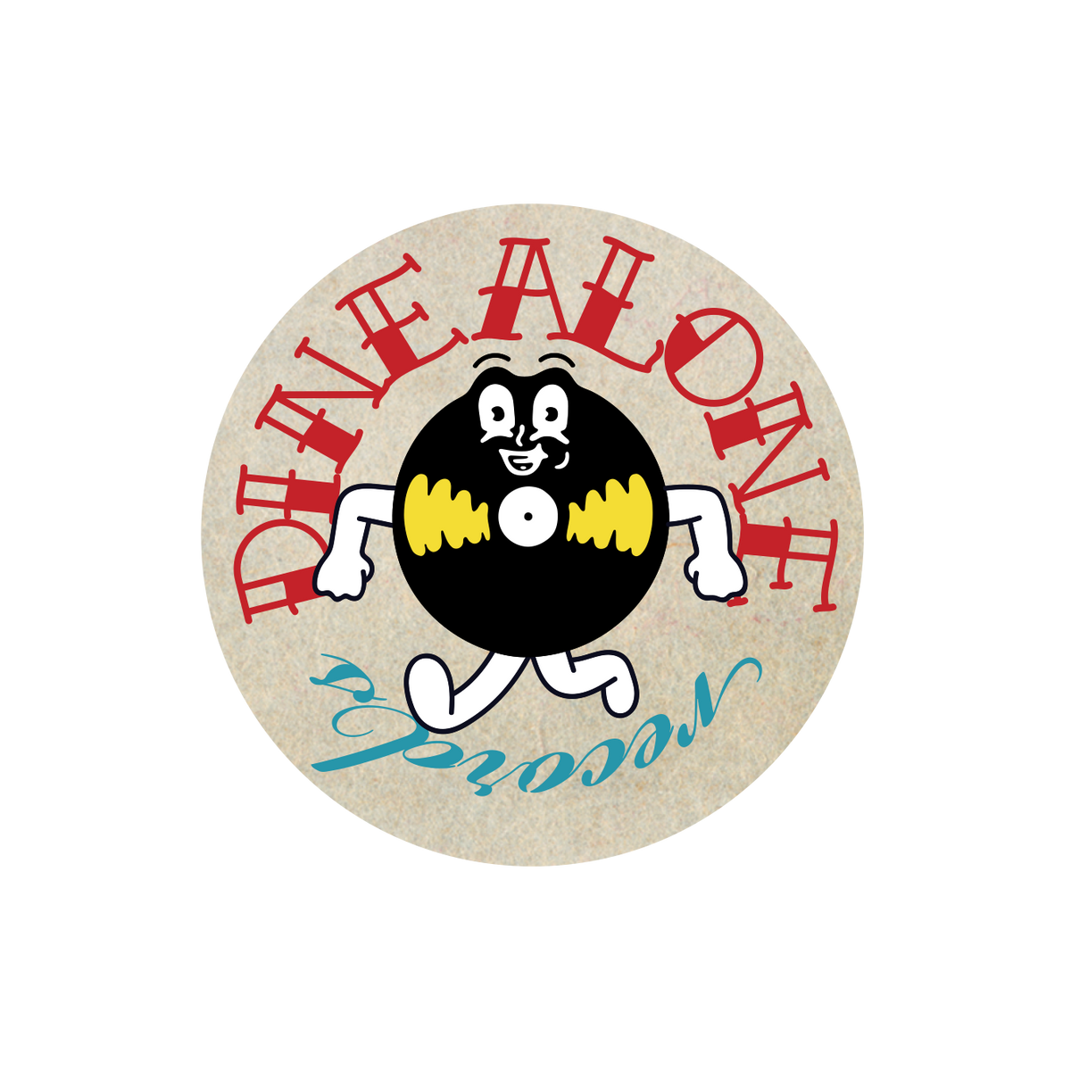 Record Mascot Sticker