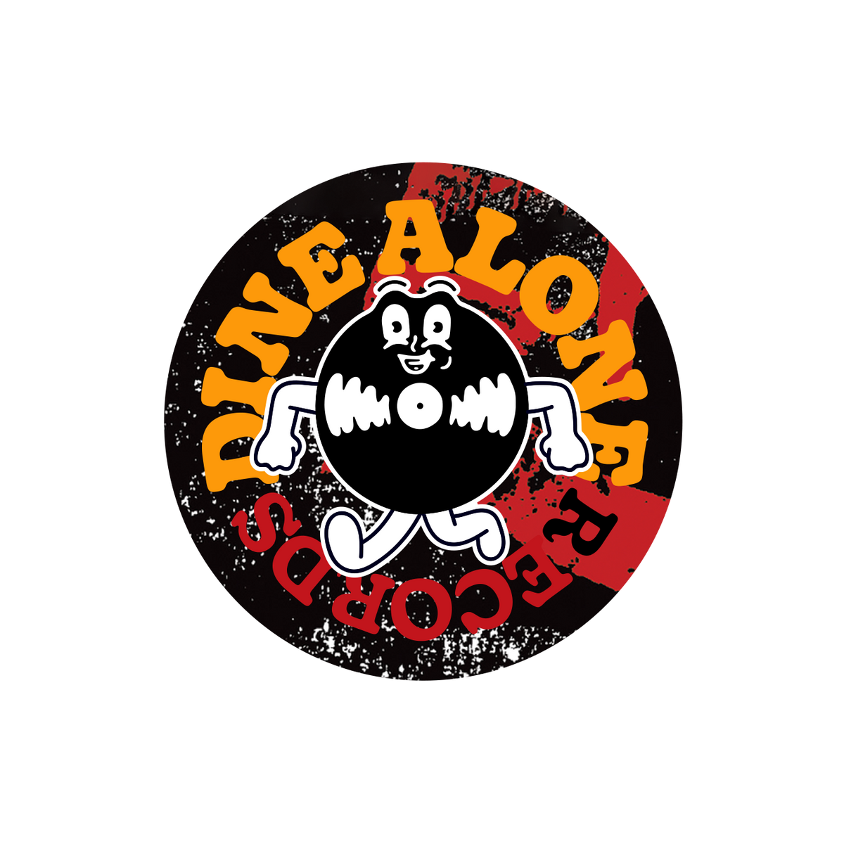 Record Mascot Sticker