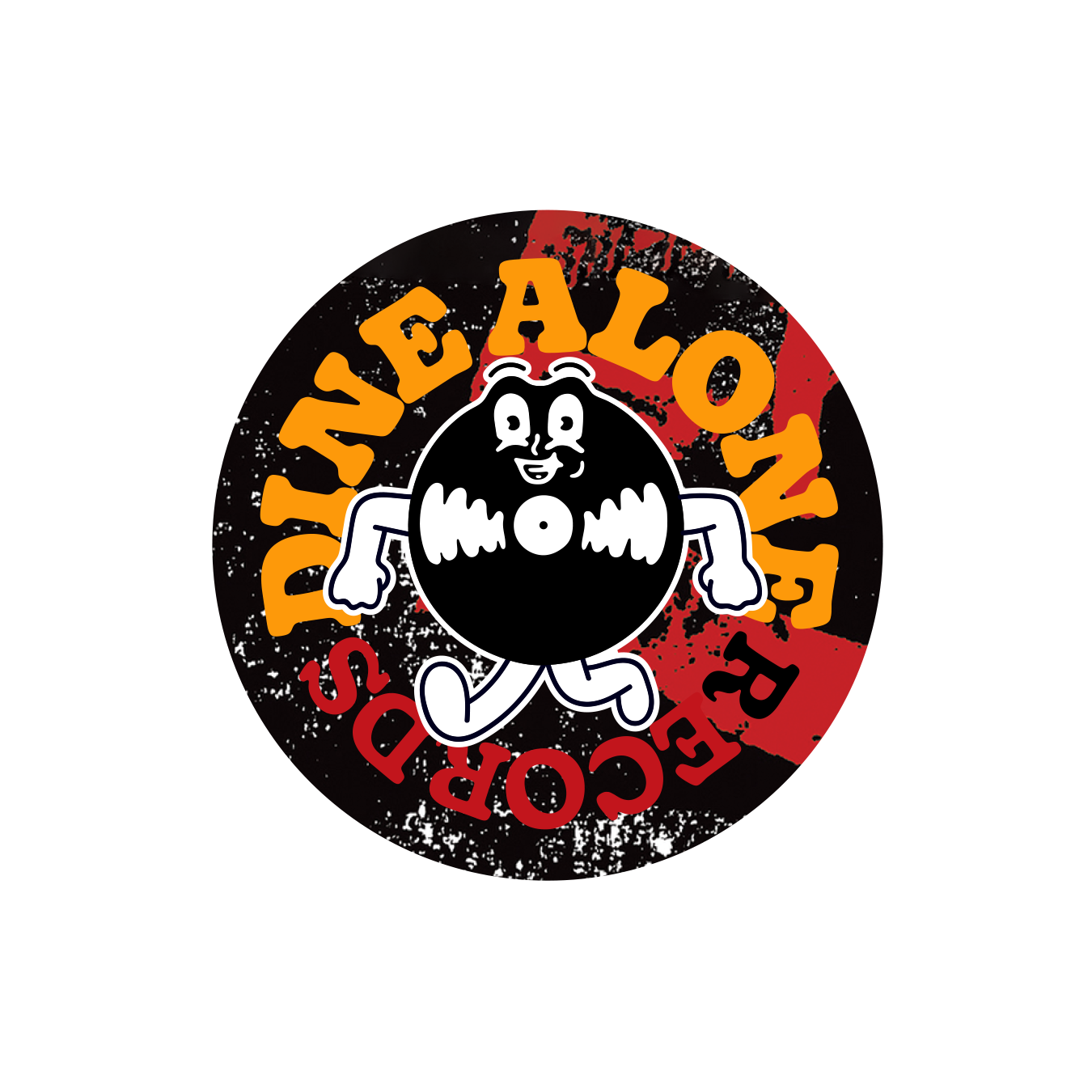 Record Mascot Sticker