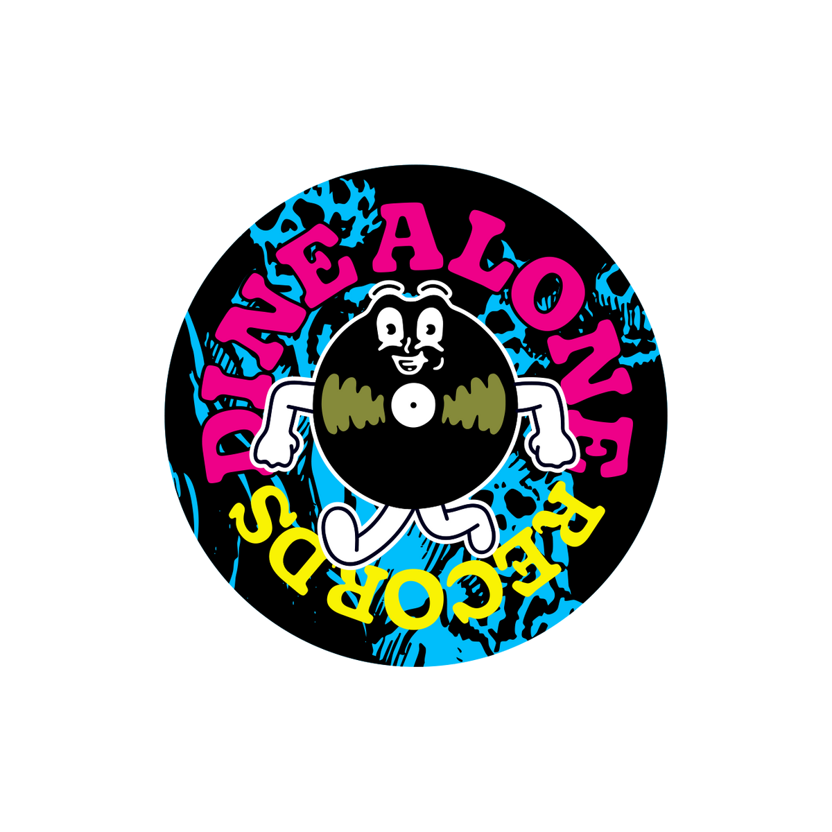 Record Mascot Sticker