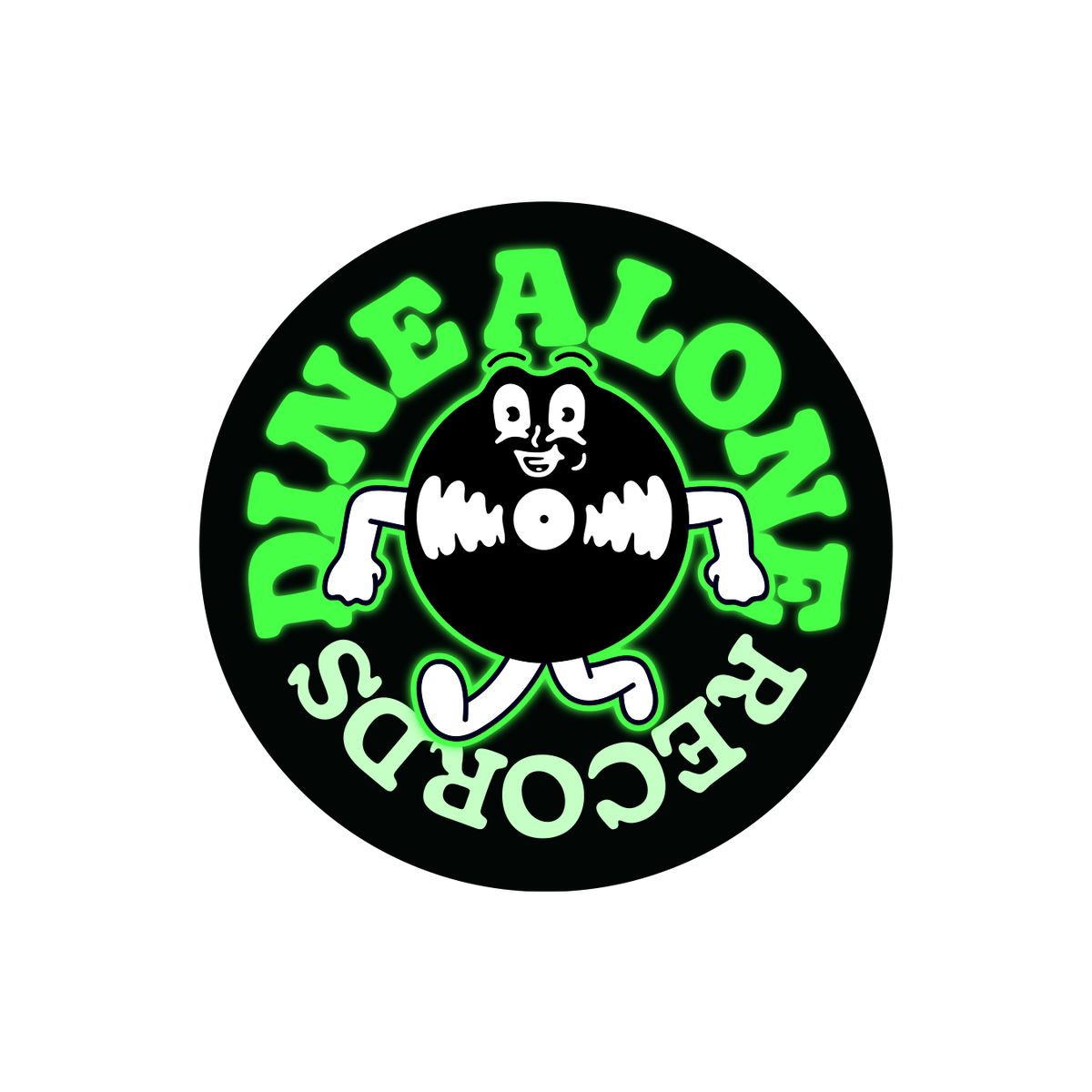 Record Mascot Sticker