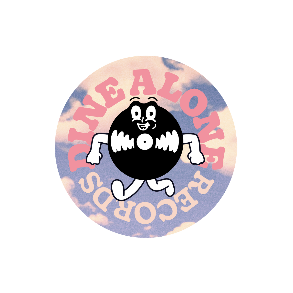 Record Mascot Sticker