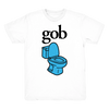 Retro Toilet T-Shirt (White)