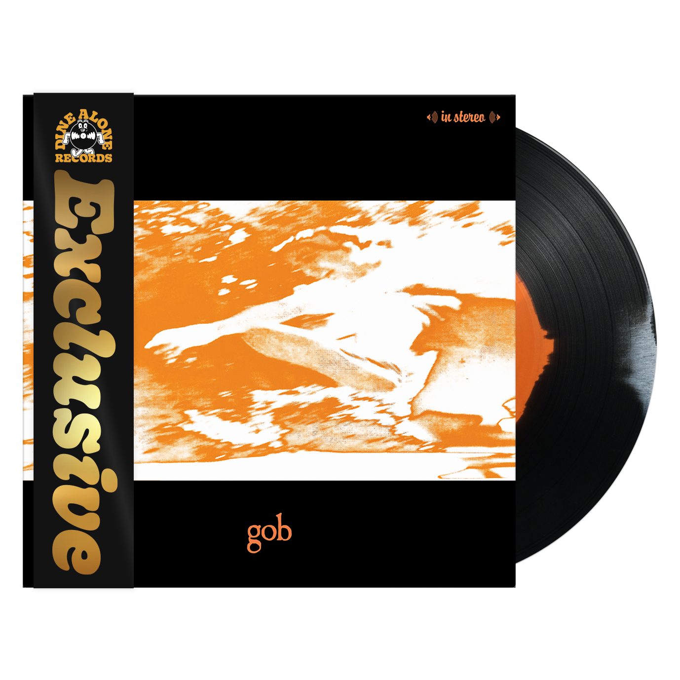 Gob (Black, White & Orange A-Side B-Side LP)