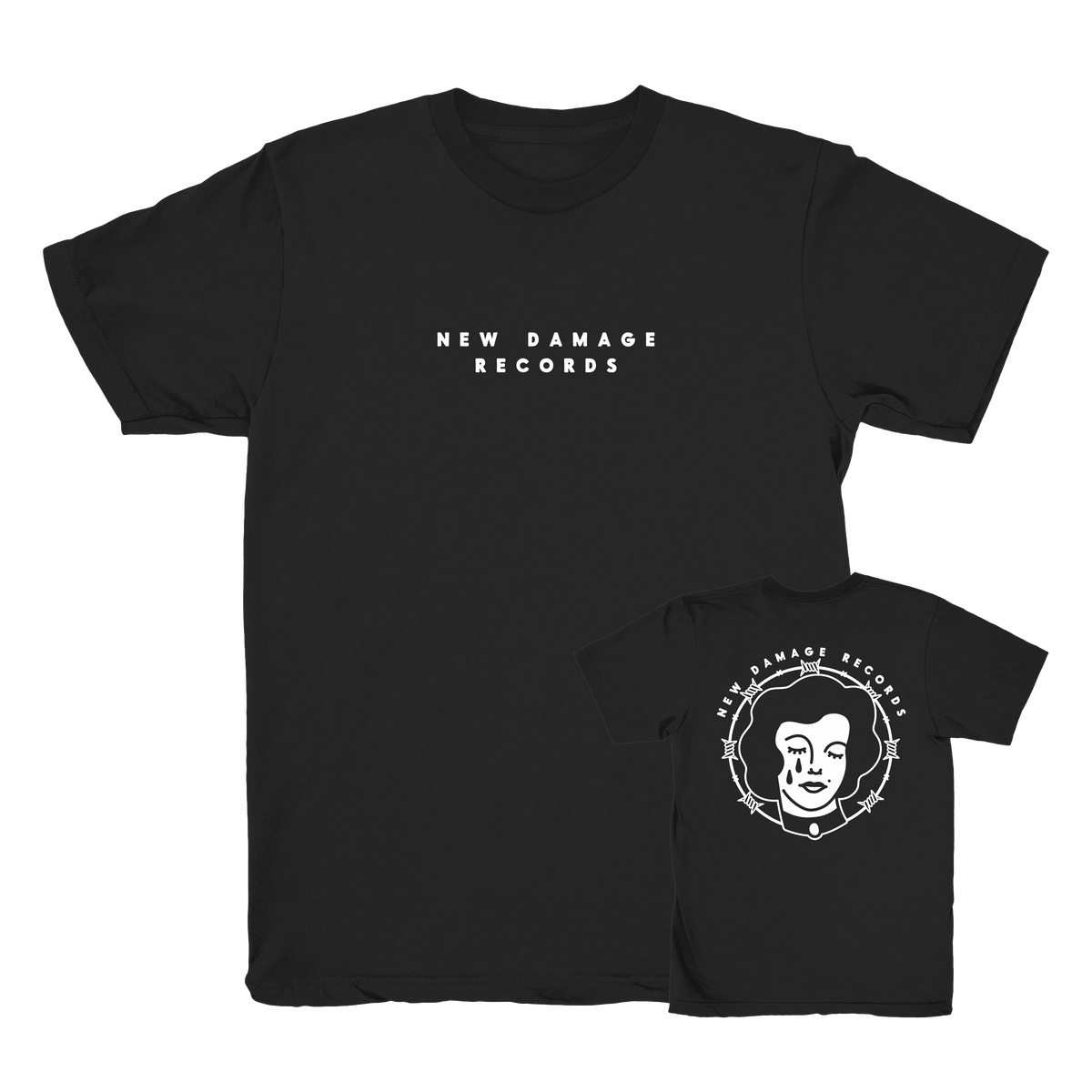 New Damage Crying Lady DIY Tee