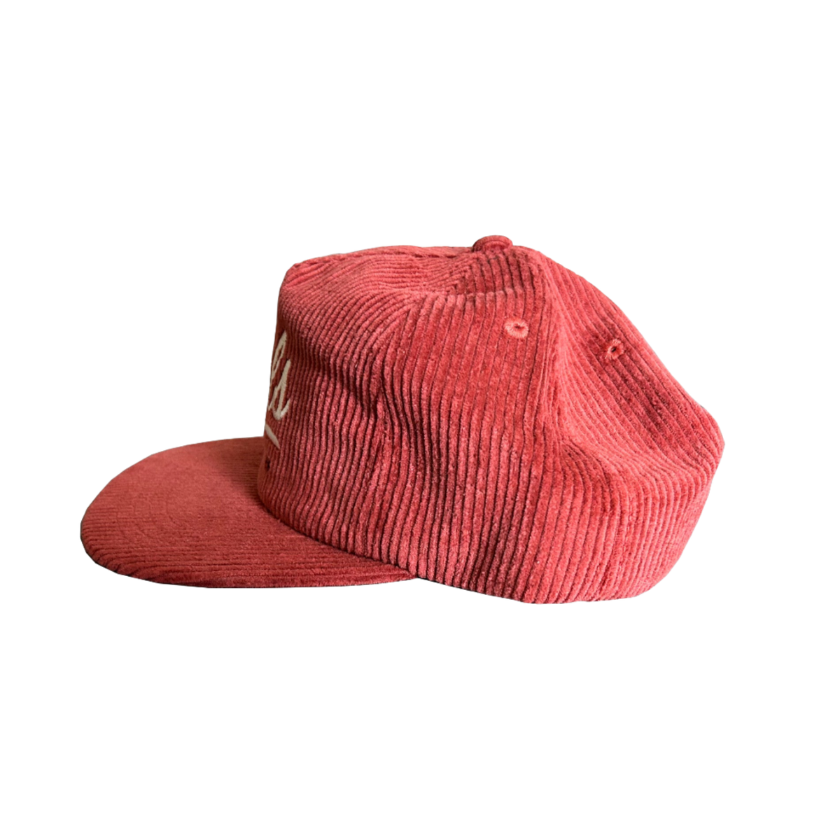 Dusty Rose Corduroy Snapback