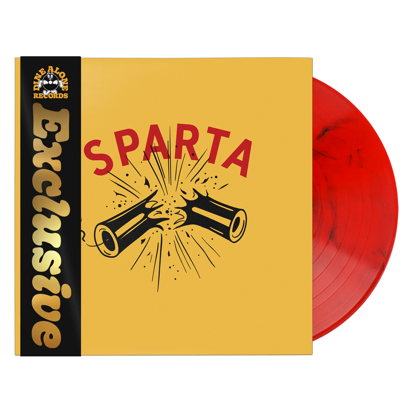 Sparta Rip Sparta - Sparta (Red w/Black Marble LP) - Dine Alone Records