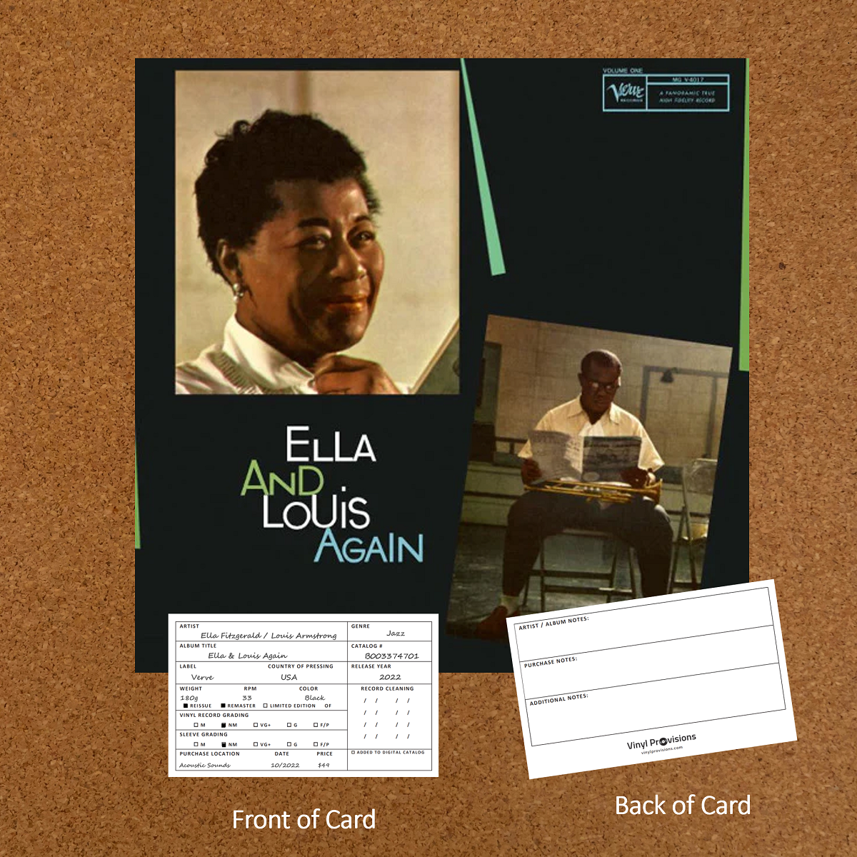 The Record Collector&#39;s  Album Note Cards