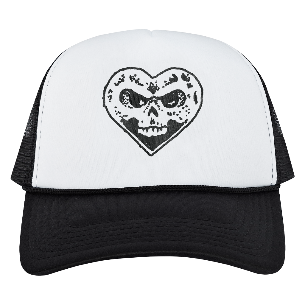 Watch Out! Heartskull Trucker Hat