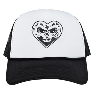 Watch Out! Heartskull Trucker Hat