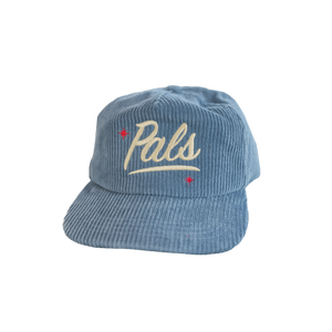 Dusty Blue Corduroy Snapback