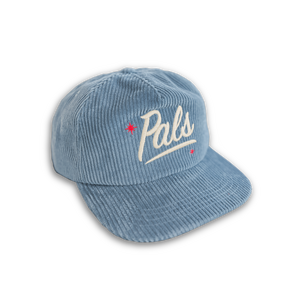 Dusty Blue Corduroy Snapback