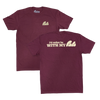 I'd Rather Be Tee | Burgundy