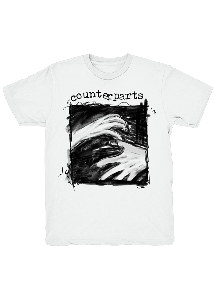 Hands T-Shirt-Counterparts-Dine Alone Records