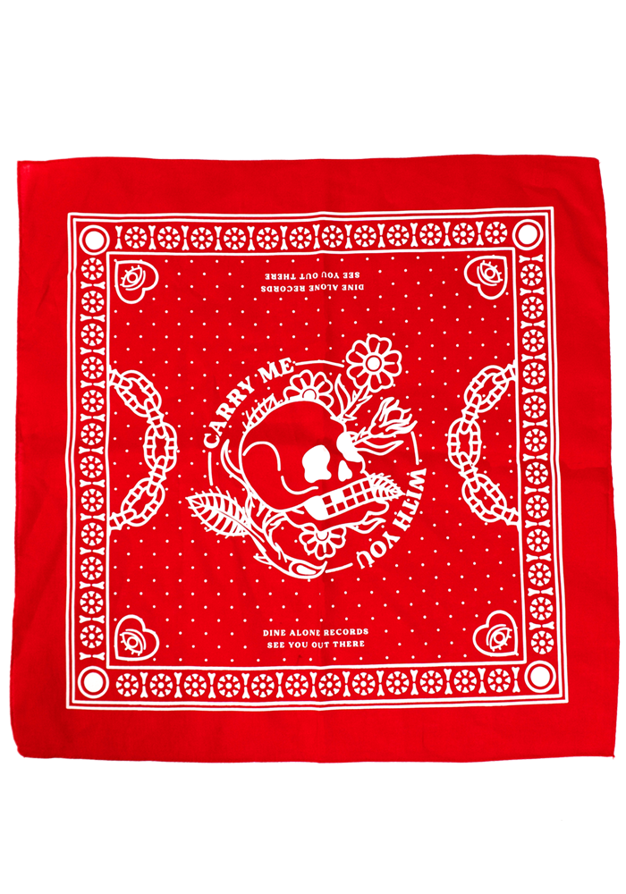 Skull Bandana (Red)