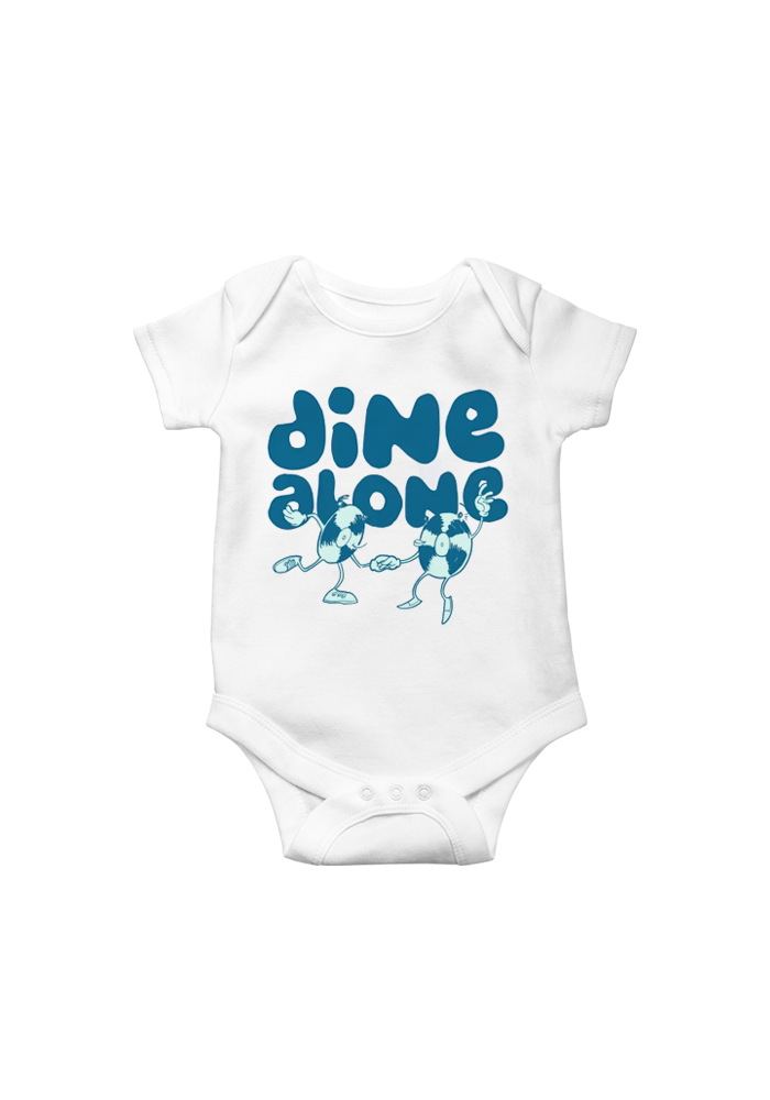 Dancing Records Baby Onesie-Dine Alone Records-Dine Alone Records