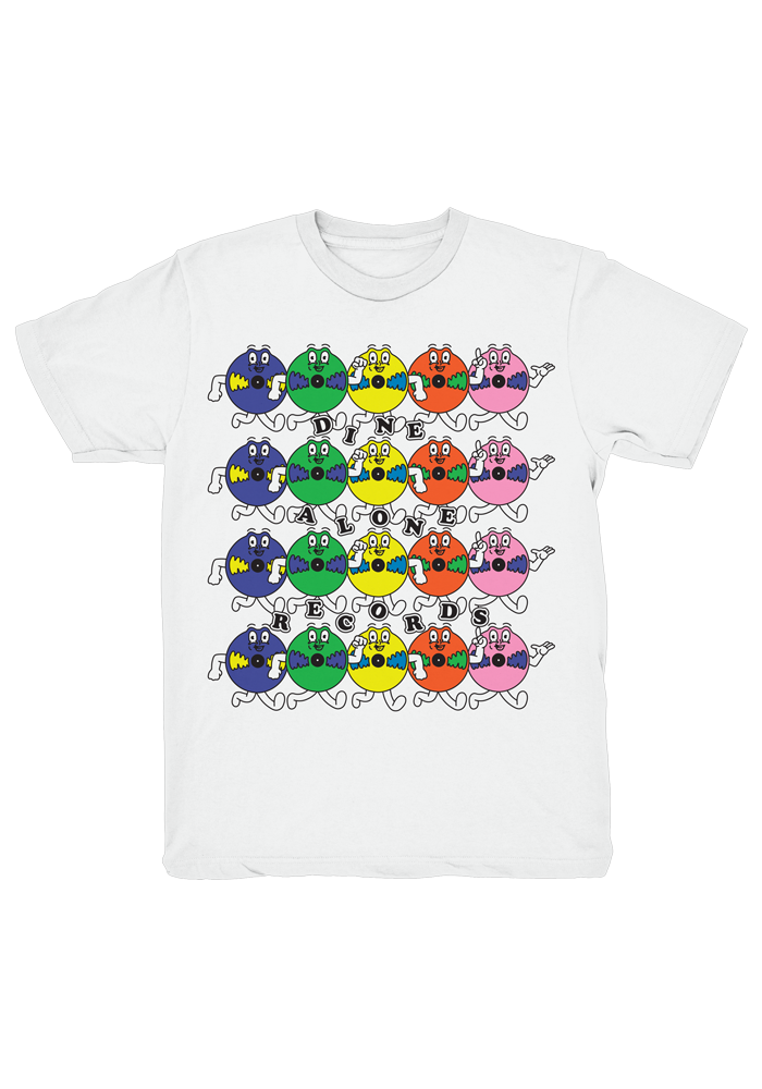 Dancing Records T-Shirt-Dine Alone Records-Dine Alone Records