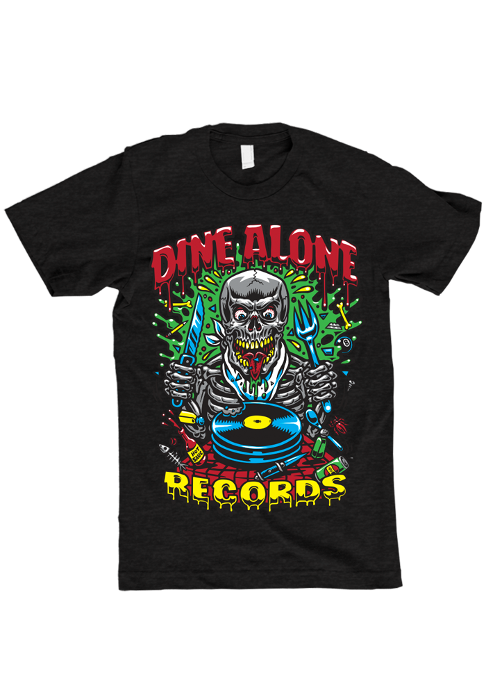 Jimbo T-Shirt (Black)-Dine Alone Records-Dine Alone Records