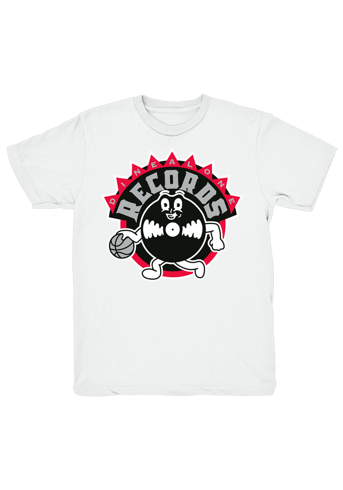 Raptors White T-Shirt-Dine Alone Records-Dine Alone Records