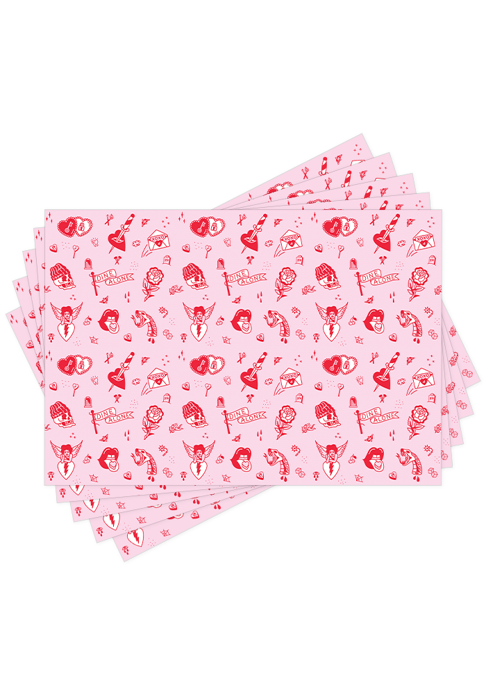 Valentines Day Tissue Paper-Dine Alone Records-Dine Alone Records