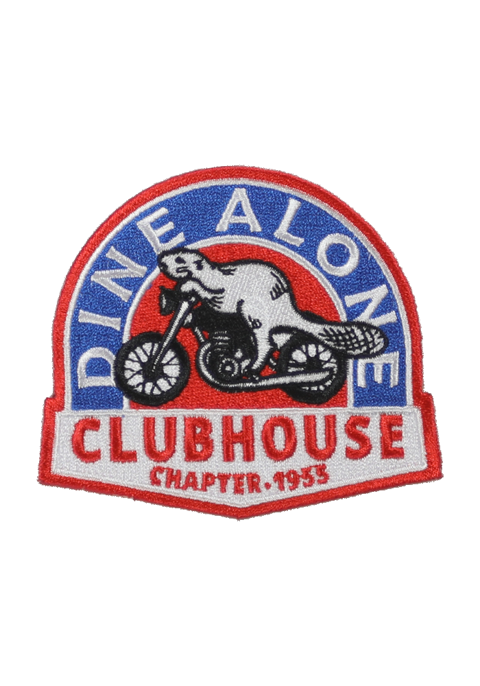 Clubhouse Patch-Dine Alone Records-Dine Alone Records