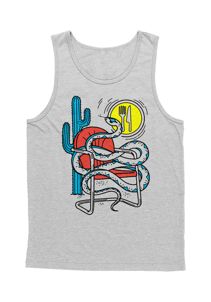 Desert Snake Tank Top (Grey)