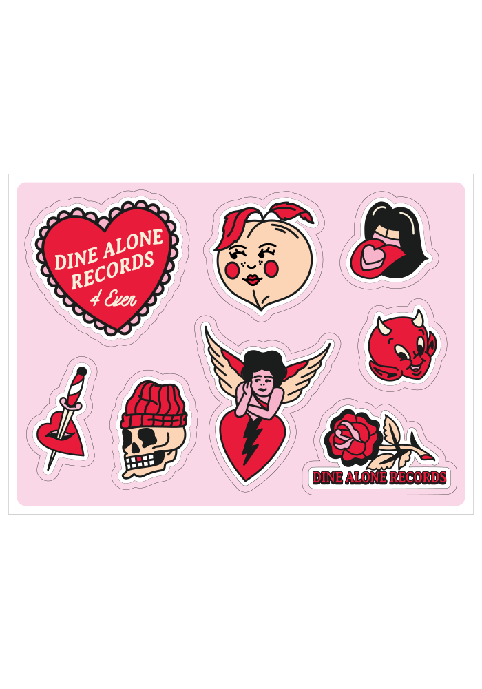 Valentines Day Card Bundle-Dine Alone Records-Dine Alone Records