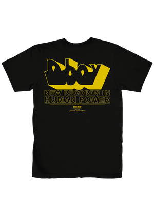 New Records In Human Power T-Shirt-DBOY-Dine Alone Records