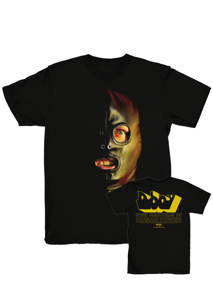 New Records In Human Power T-Shirt-DBOY-Dine Alone Records