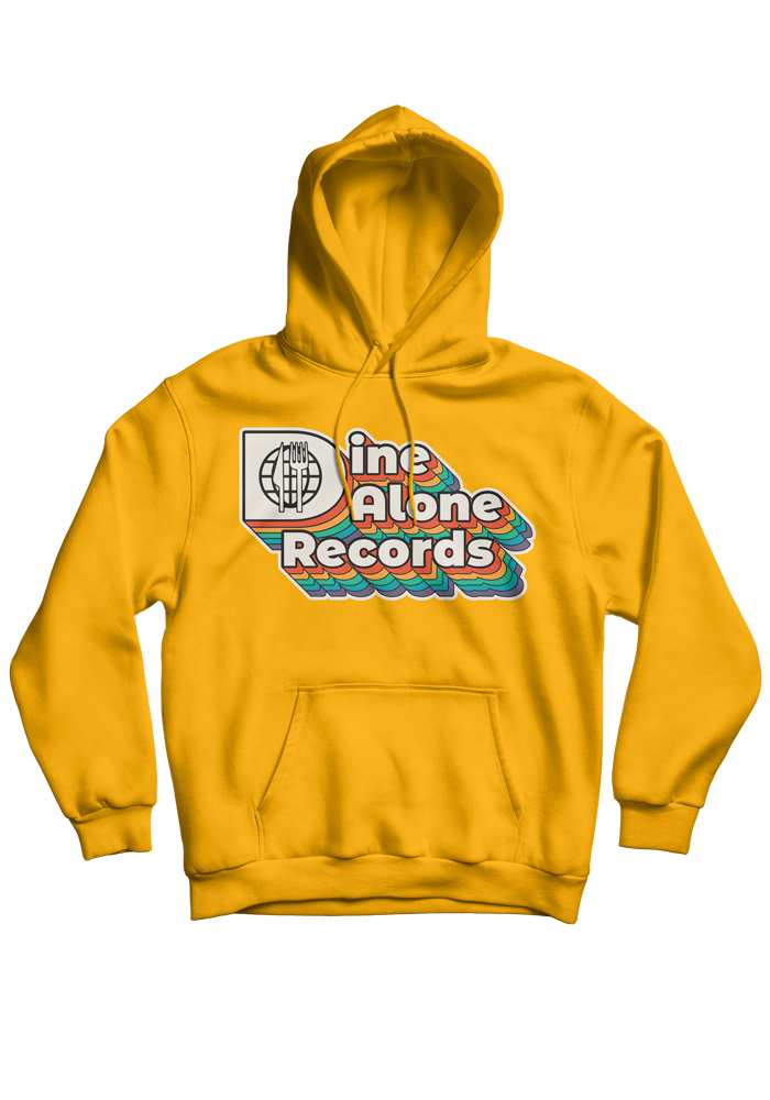 Rainbow Hoodie-Dine Alone Records-Dine Alone Records