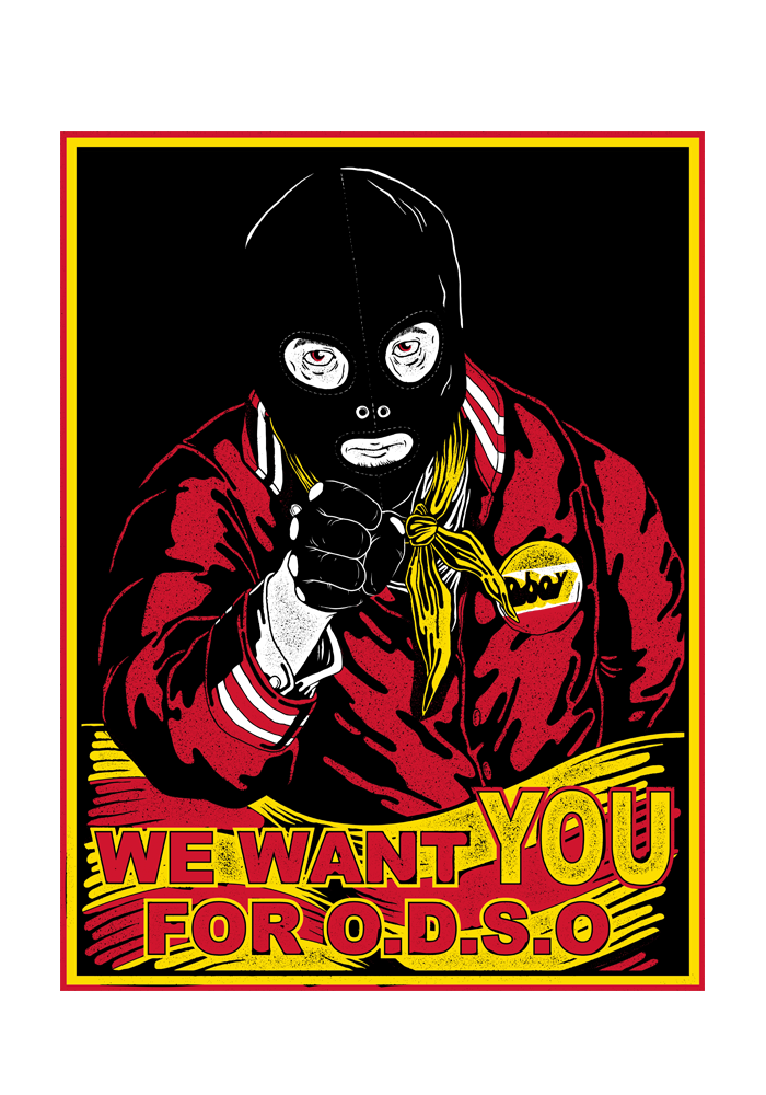 We Want You For O.D.S.O Poster-DBOY-Dine Alone Records