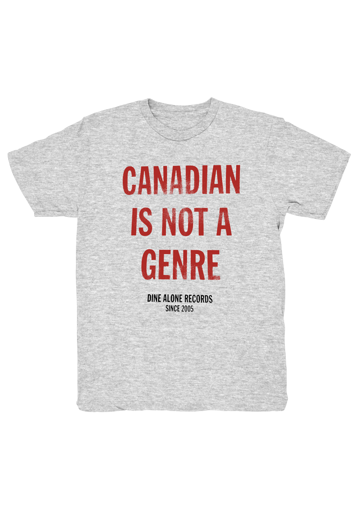 Canadian T-Shirt (Light Heather)-Dine Alone Records-Dine Alone Records