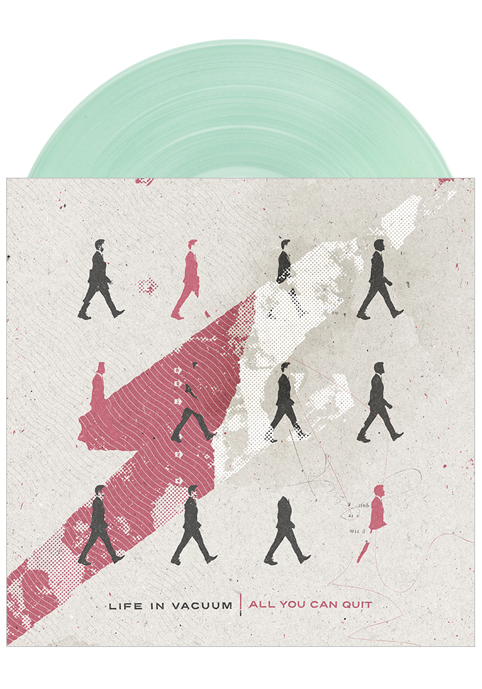 All You Can Quit (LP)-Life In Vacuum-Dine Alone Records