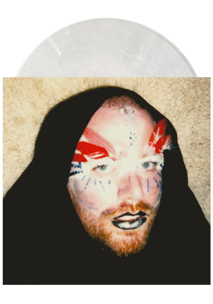 Sam Coffey &amp; The Iron Lungs (Clear w/ White Swirl LP)-Sam Coffey &amp; The Iron Lungs-Dine Alone Records