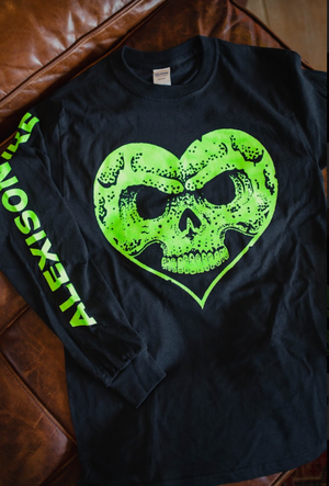 Green Heartskull Longsleeve