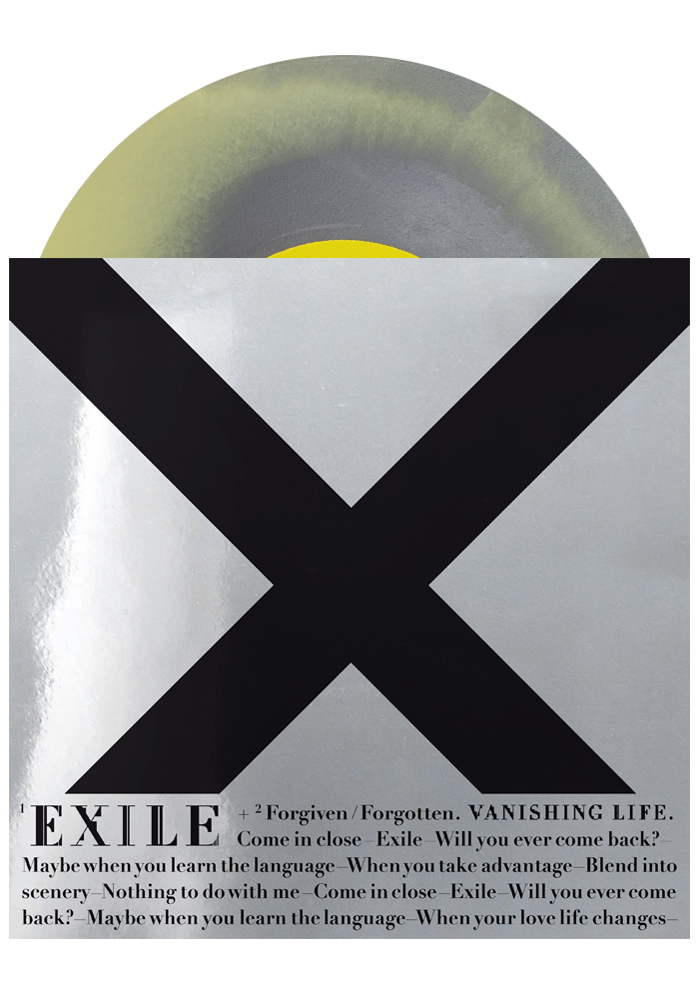 Exile b/w Forgiven/Forgotten (Swirl 7&quot;)-Vanishing Life-Dine Alone Records
