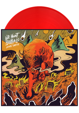 Living Ghosts (Translucent Red LP)-We Hunt Buffalo-Dine Alone Records